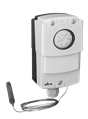Alre JET-140 XF Capillary thermostat, wall mounting, 70…130…°C, adjustable hysteresis 220K, internal setting, capillary length 18m
