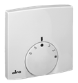 Alre RTBSB-201.500 Room thermostat, surface-mounted super flat, 5…30…°C, 230V AC, NC contact, 2-wire connection