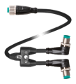 Pepperl+Fuchs V1S-W-1,5M-PUR-U-T-0,5M-V1-G-Y