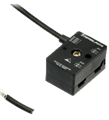 Pepperl+Fuchs VAZ-2T1-FK-G10-2M-PUR G10 junction block, AS-Interface and auxiliary power to open cable end
