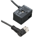 Pepperl+Fuchs VAZ-T1-FK-G10-4M-PUR-V1-WV4A G10 junction block, AS-Interface to 1x M12 round plug connector with stainless steel cap nut