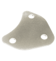 Pepperl+Fuchs ACC-TOR-ENI11HD-070 Support plate 70 mm, straight for ENI11 HD