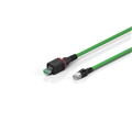 Beckhoff C9900-K800...K810 Industrial Ethernet/EtherCAT cable, PUR, 4 x 2 x AWG26/19, drag-chain suitable, green, Cat6A