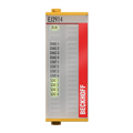 Beckhoff EJ2914 EtherCAT plug-in module, 4-channel digital output, 24 V DC, 05 A, TwinSAFE, TwinSAFE Logic
