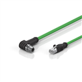 Beckhoff ZK1096-8391-0xxx Industrial Ethernet/EtherCAT G/G10 cable, Cat6/Cat6A, PUR, 4 x 2 x AWG26, fixed installation