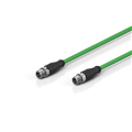 Beckhoff ZK1096-8181-0xxx Industrial Ethernet/EtherCAT G/G10 cable, Cat6/Cat6A, PUR, 4 x 2 x AWG26, fixed installation