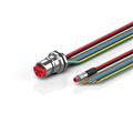 Beckhoff ZK7714-CB00-0xxx B23, ECP cable, PUR, 5 G 40 mm² + (1 x 4 x AWG22), drag chain suitable, key 2 (400 V AC)