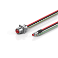 Beckhoff ZK7906-AG00-0xxx B17, ECP cable, PUR, 3 G 15 mm² + (1 x 4 x AWG22), drag chain suitable, key 3 (user-defined voltage)