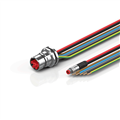 Beckhoff ZK7A14-CA00-0xxx B23, ECP cable, PUR, 5 G 40 mm² + (1 x 4 x AWG22), drag chain suitable, key 3 (user-defined voltage)