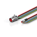 Beckhoff ZK7714-BW00-0xxx B23, ECP cable, PUR, 5 G 40 mm² + (1 x 4 x AWG22), drag chain suitable, key 2 (400 V AC)