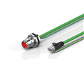 Beckhoff ZK7610-BN00-Axxx B17, ENP cable, PUR, 3 G 25 mm² + (1 x 4 x AWG22), drag chain suitable, key 2 (230 V AC)