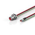 Beckhoff ZK7610-BN00-0xxx B17, ECP cable, PUR, 3 G 25 mm² + (1 x 4 x AWG22), drag chain suitable, key 2 (230 V AC)