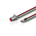 Beckhoff ZK7608-BW00-0xxx B17, ECP cable, PUR, 5 G 15 mm² + (1 x 4 x AWG22), drag chain suitable, key 2 (400 V AC)