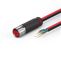 Beckhoff ZK7608-3000-0xxx B17, ECP cable, PUR, 5 G 15 mm² + (1 x 4 x AWG22), drag chain suitable, key (400 V AC)