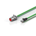 Beckhoff ZK7606-BL00-Axxx B17, ENP cable, PUR, 3 G 15 mm² + (1 x 4 x AWG22), drag chain suitable, key 2 (230 V AC)