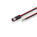 Beckhoff ZK7606-1900-0xxx B17, ECP cable, PUR, 3 G 15 mm² + (1 x 4 x AWG22), drag chain suitable, key 2 (230 V AC)
