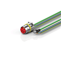 Beckhoff ZK7425-BW00-Axxx B40, ENP cable, PUR, 5 G 160 mm² + (1 x 4 x AWG22), drag chain suitable, key 1 (2 x 24 V DC + PE)
