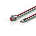 Beckhoff ZK7208-AW00-0xxx B17, ECP cable, PUR, 5 G 15 mm² + (1 x 4 x AWG22), drag chain suitable, key 1 (2 x 24 V DC + PE)