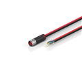 Beckhoff ZK7208-3100-0xxx B17, ECP cable, PUR, 5 G 15 mm² + (1 x 4 x AWG22), drag chain suitable, key 1 (2 x 24 V DC + PE)