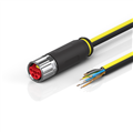 Beckhoff ZK7208-3000-Axxx B17, ENP cable, PUR, 5 G 15 mm² + (1 x 4 x AWG22), drag chain suitable, key 1 (2 x 24 V DC + PE)
