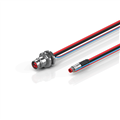Beckhoff ZK7102-BI00-0xxx B12, ECP cable, PUR, 2 x 075 mm² + (1 x 4 x AWG22), drag chain suitable, key 1 (24 V DC)