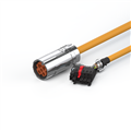 Beckhoff ZK4800-8025-xxxx Motor connection cable 4 mm² with M40 speedtec® plug system, drag-chain suitable