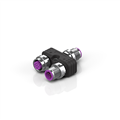 Beckhoff ZS1000-2600 Plug Y splitter for PROFIBUS, Modbus, RS485, IP67, shielded