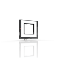 Beckhoff VIR2000-3030 Ring illumination, OGB-IR850, wide beam, light emitting surface 300 x 300 mm