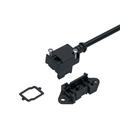 IFM FC connector PVC V2A 2m AS-Interface yassı kablo için vampir dişli soket